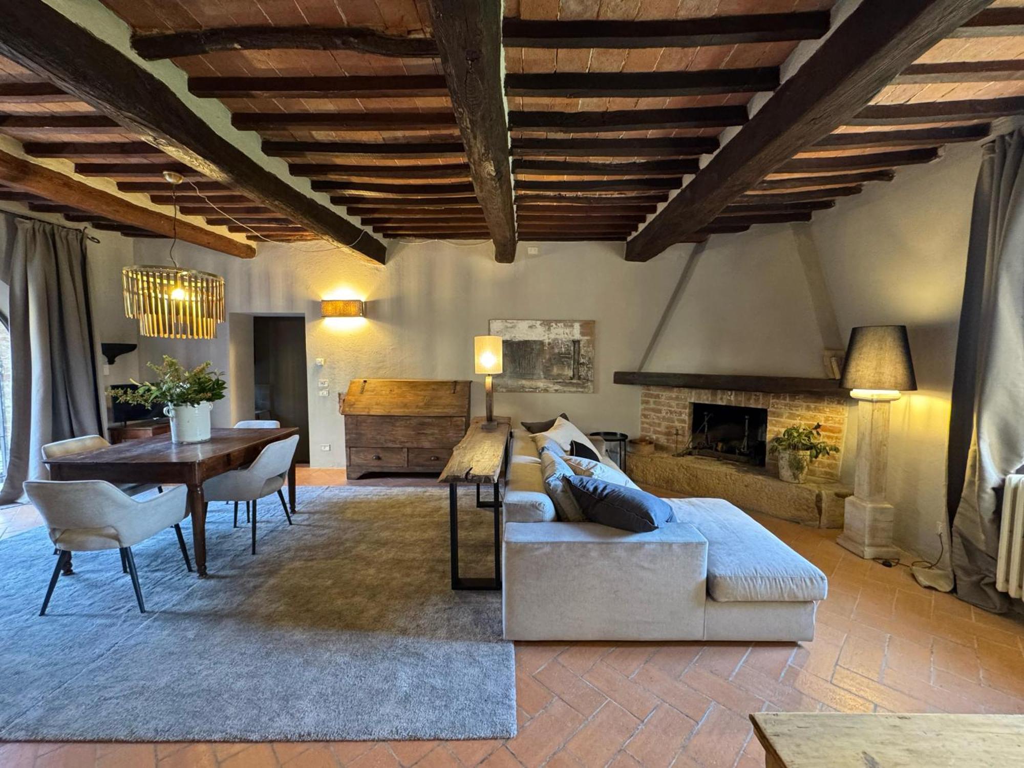 פיינצה Agriturismo Le Sorbelle D'Orcia Con Piscina מראה חיצוני תמונה