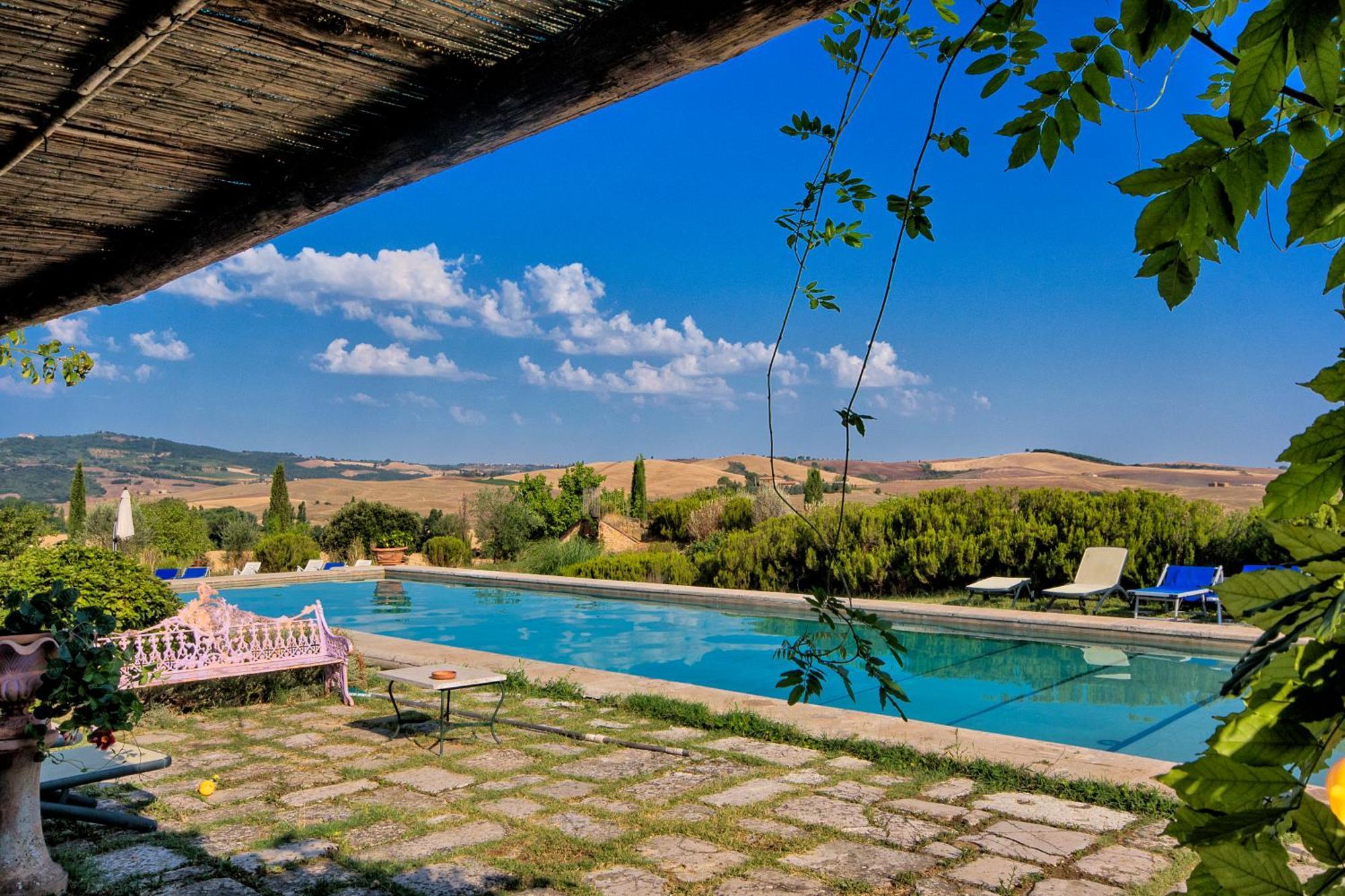 פיינצה Agriturismo Le Sorbelle D'Orcia Con Piscina מראה חיצוני תמונה
