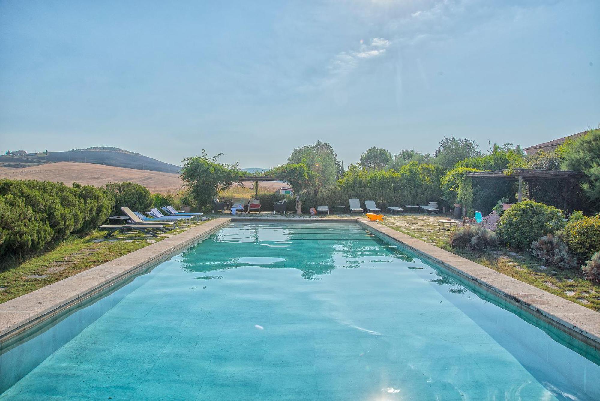פיינצה Agriturismo Le Sorbelle D'Orcia Con Piscina מראה חיצוני תמונה