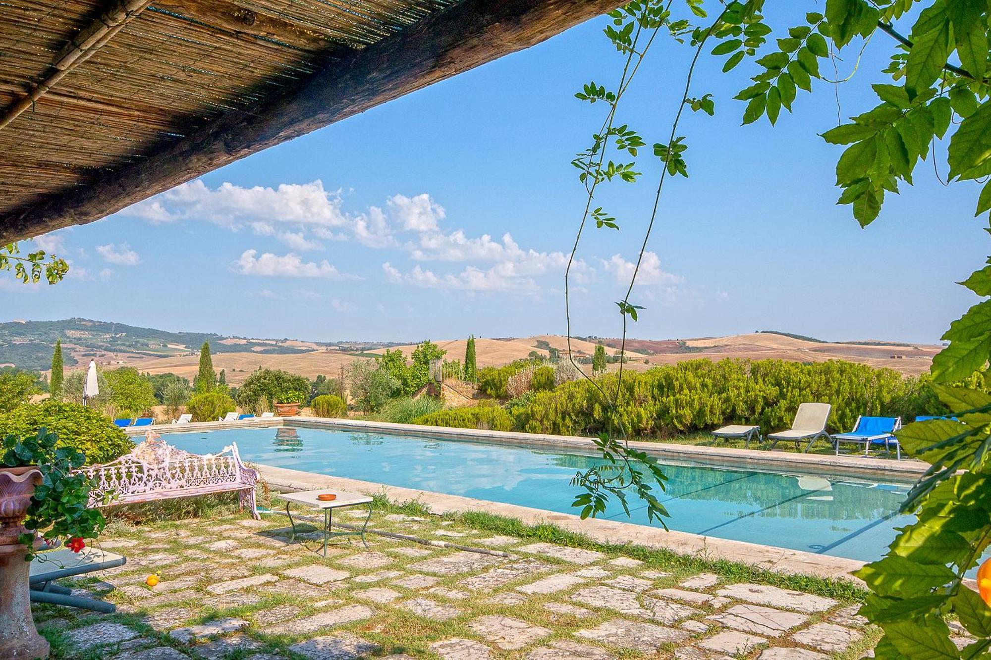 פיינצה Agriturismo Le Sorbelle D'Orcia Con Piscina מראה חיצוני תמונה