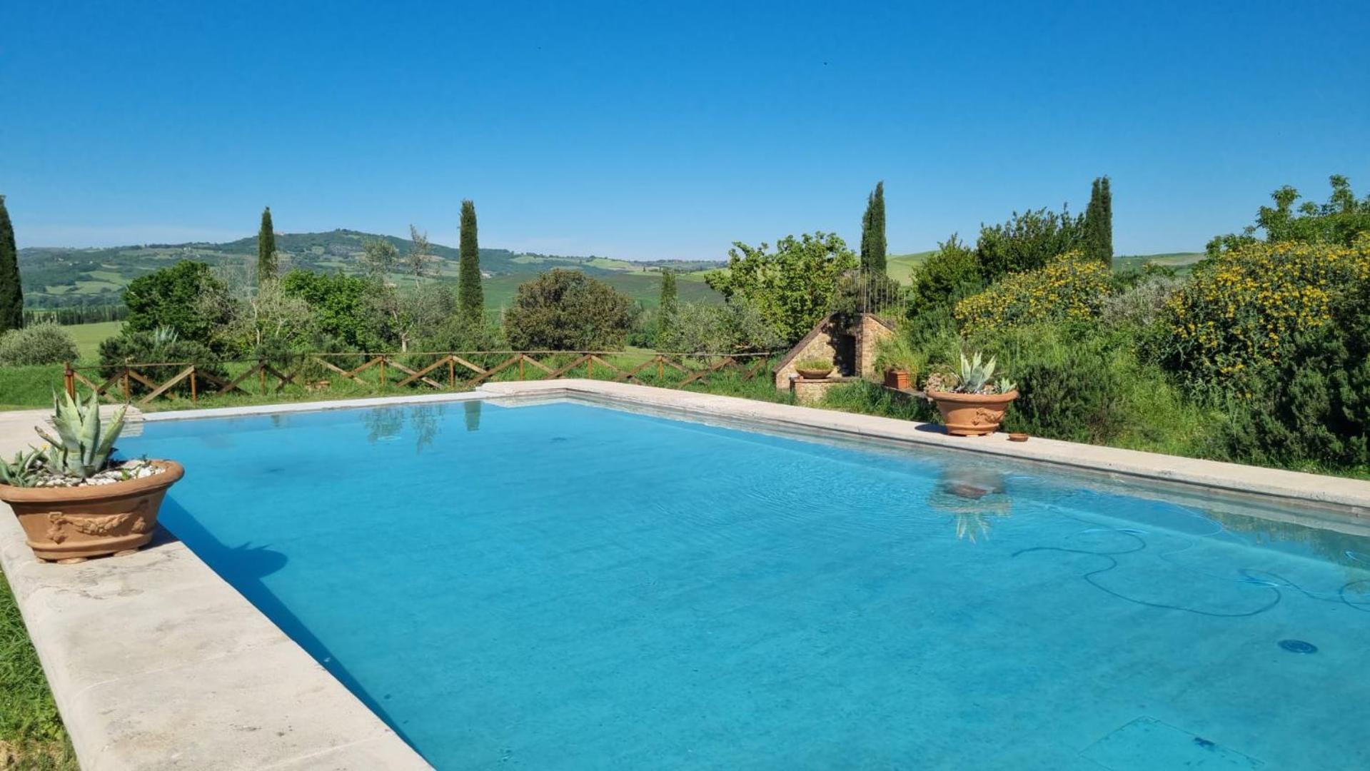 פיינצה Agriturismo Le Sorbelle D'Orcia Con Piscina מראה חיצוני תמונה