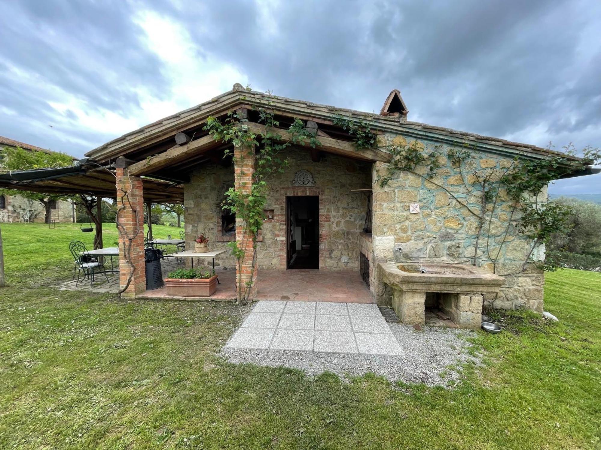 פיינצה Agriturismo Le Sorbelle D'Orcia Con Piscina מראה חיצוני תמונה